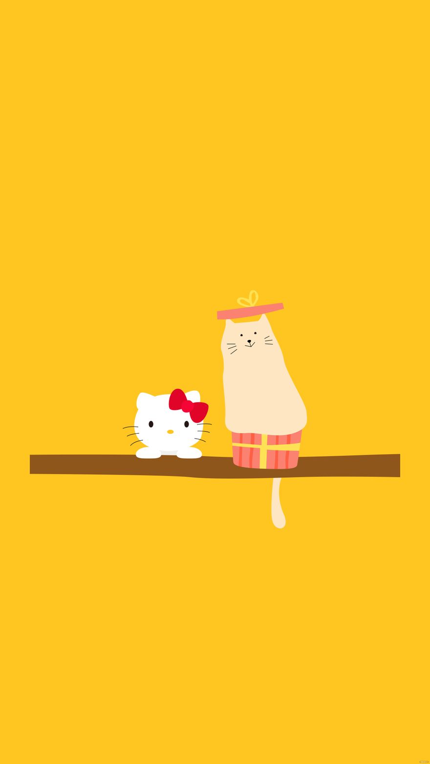 Free Hello Kitty Happy Birthday Mobile Background - EPS, Illustrator, JPG,  PNG, SVG 