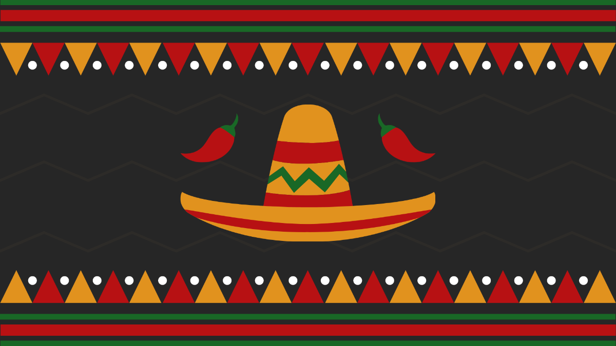 Traditional Cinco De Mayo Background Template