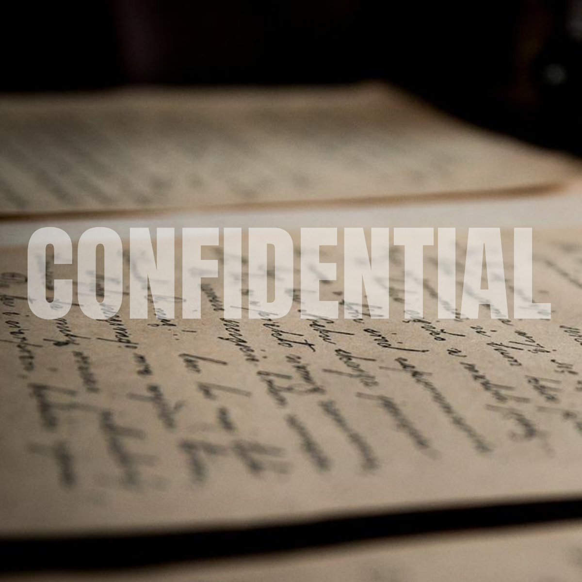 Free Confidential Watermark Template