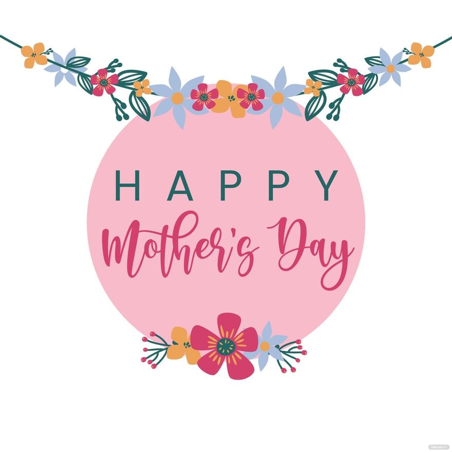 Mother's Day Banner Clipart