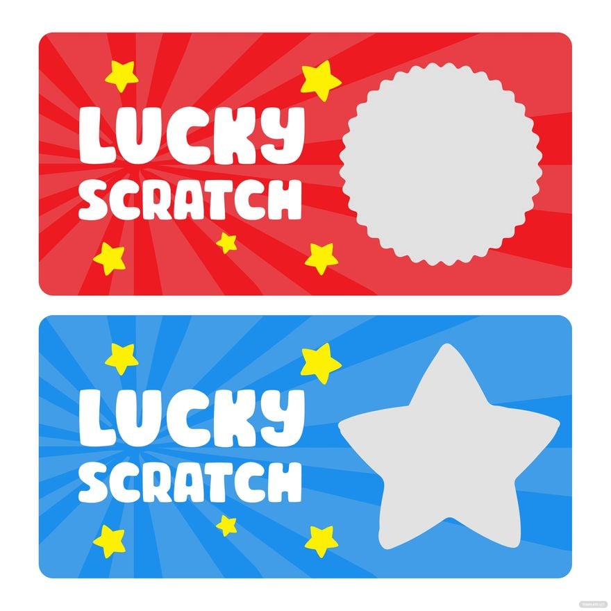 Free Lottery Ticket Vector Download In Illustrator EPS SVG JPG PNG Template