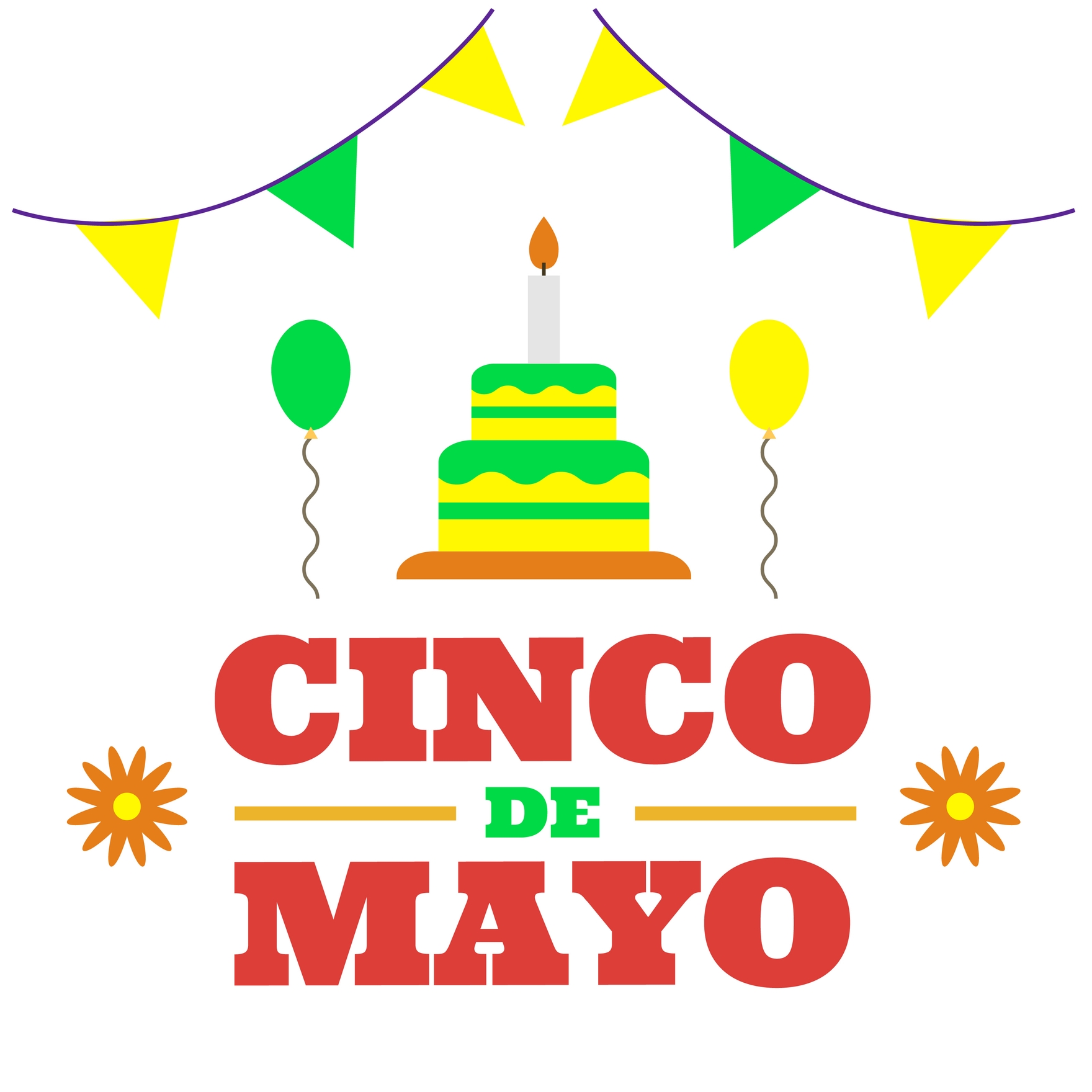 Free Cinco De Mayo Birthday Gif in Illustrator, EPS, SVG, JPG, GIF, PNG, After Effects