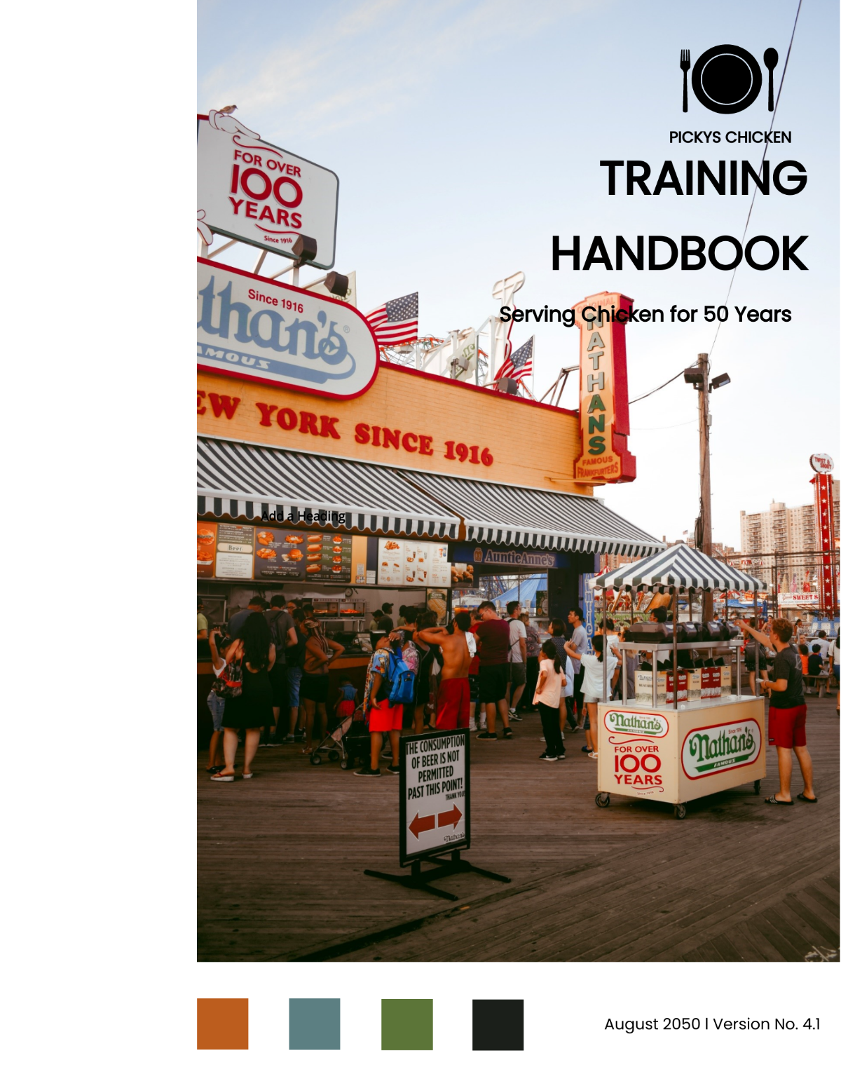 Training Handbook Template