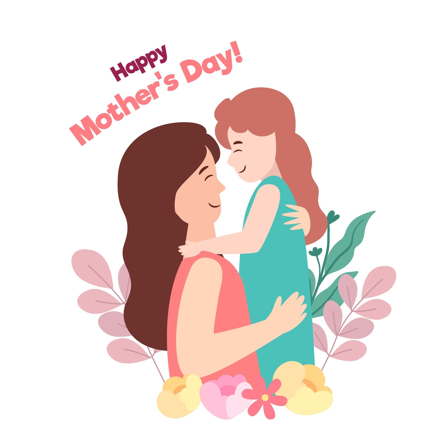 Animated Happy Mother's Day - After Effects, EPS, GIF, Illustrator, JPG,  PNG, SVG 