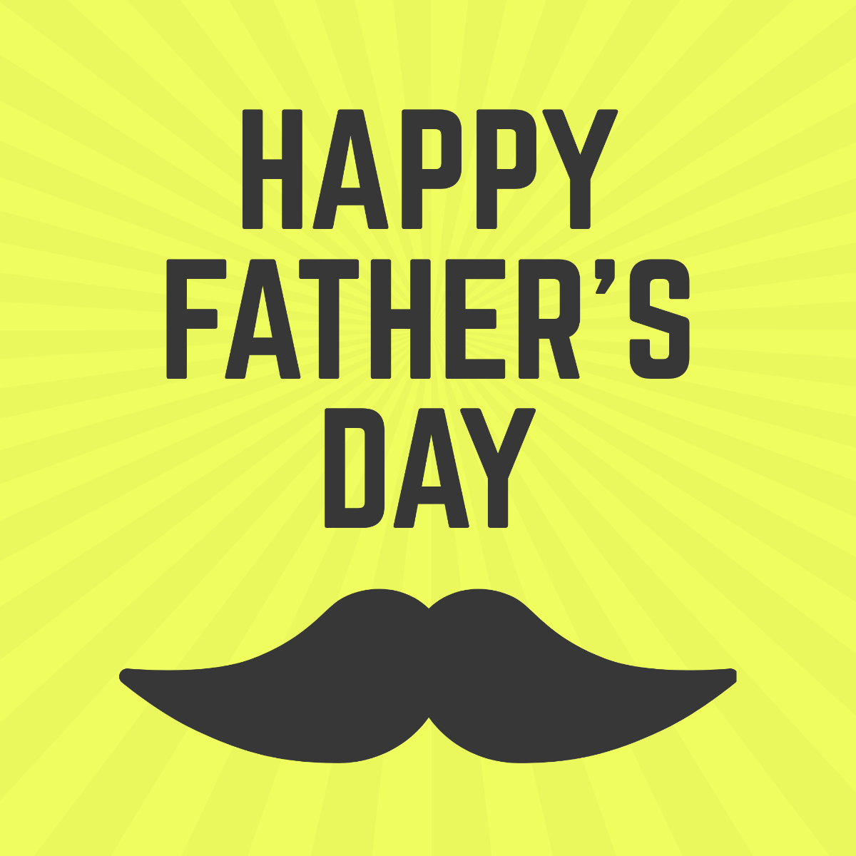 Free Happy Father's Day Template