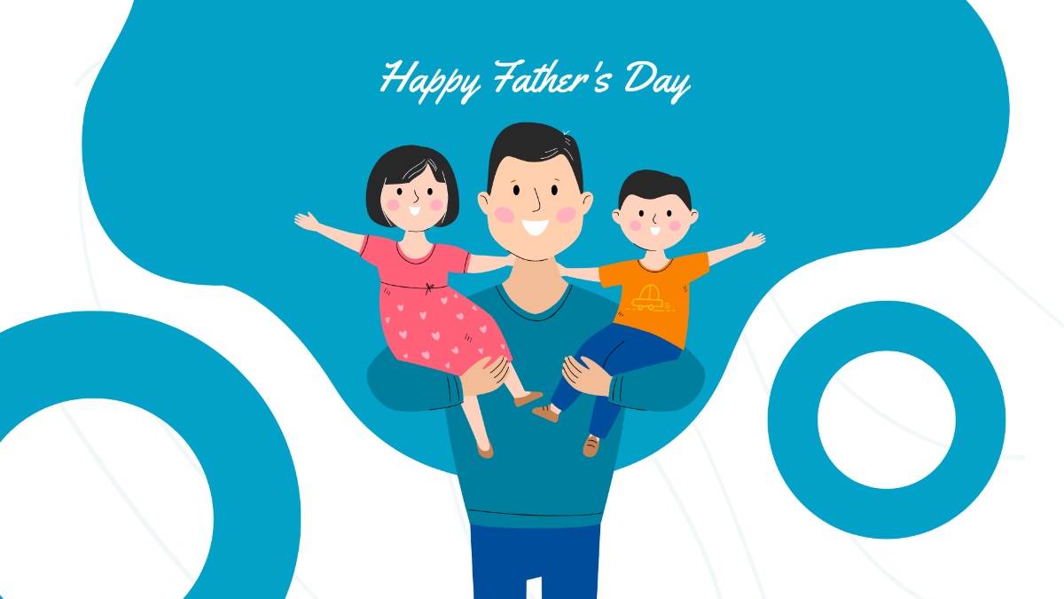 Free Happy Father's Day Image Template