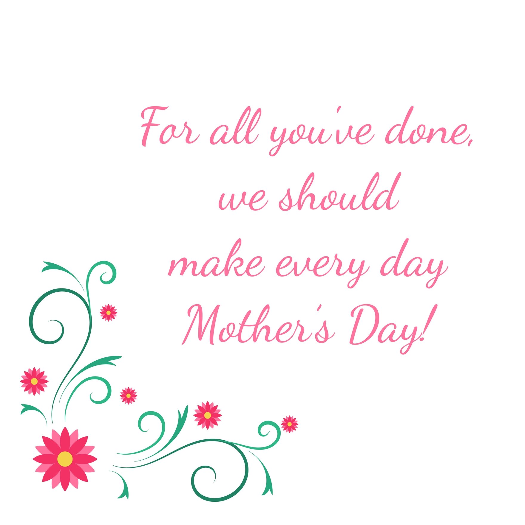 Free Happy Mother's Day Greetings GIF in Illustrator, EPS, SVG, JPG, GIF, PNG, After Effects
