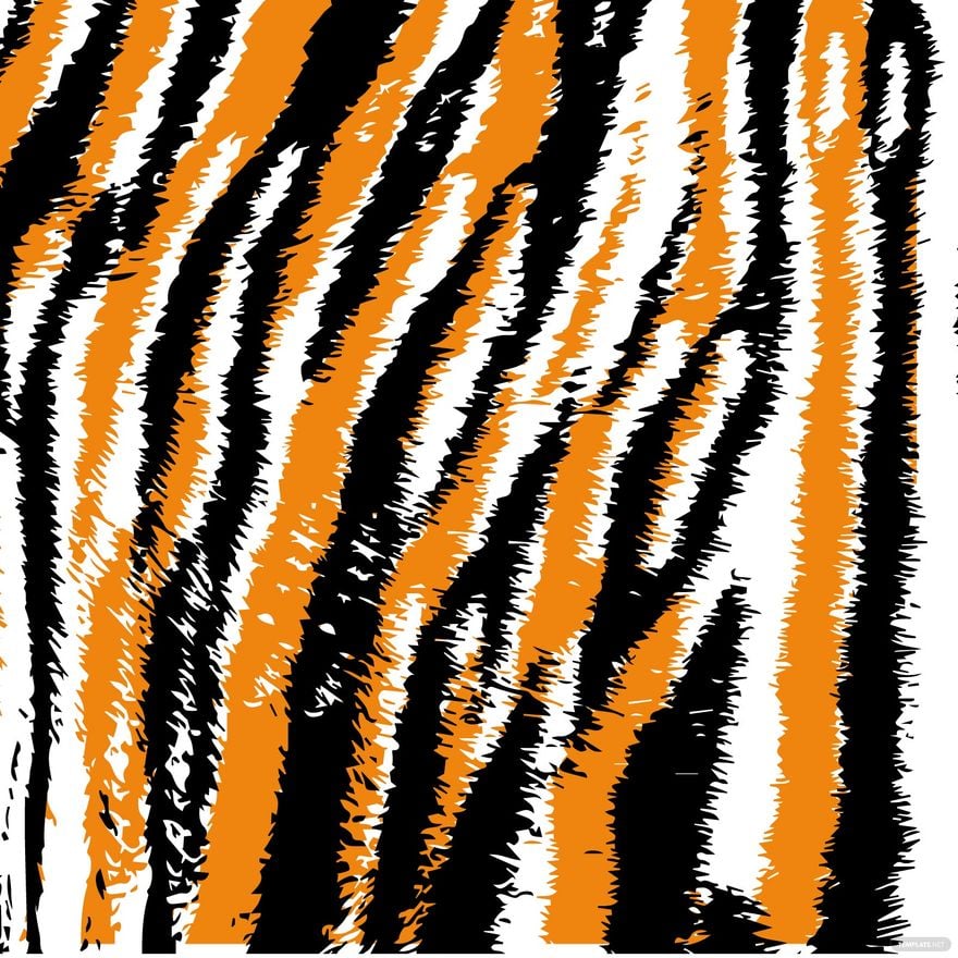 Tiger Stripes Clipart in Illustrator, SVG, JPG, EPS, PNG