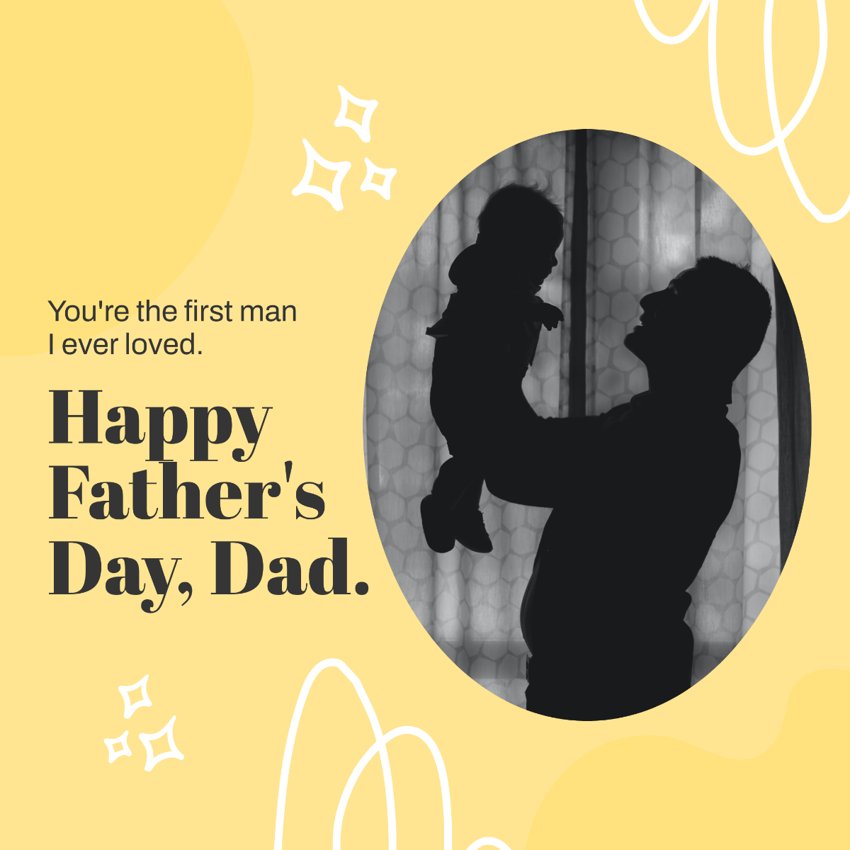 Free Happy Father's Day Message Template