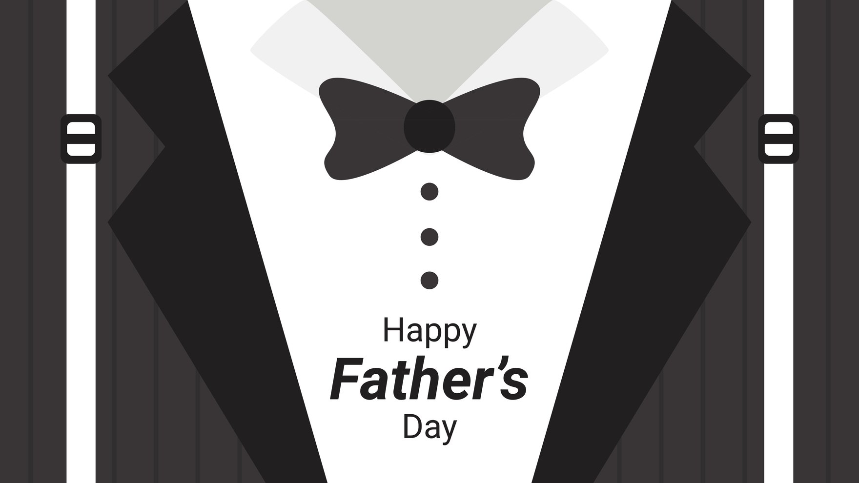 Black And White Father's Day Background