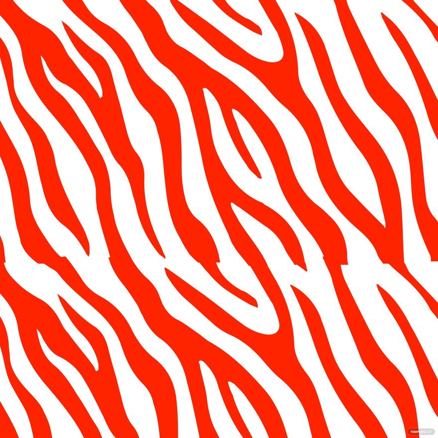Free Tiger Pattern Clipart in Illustrator