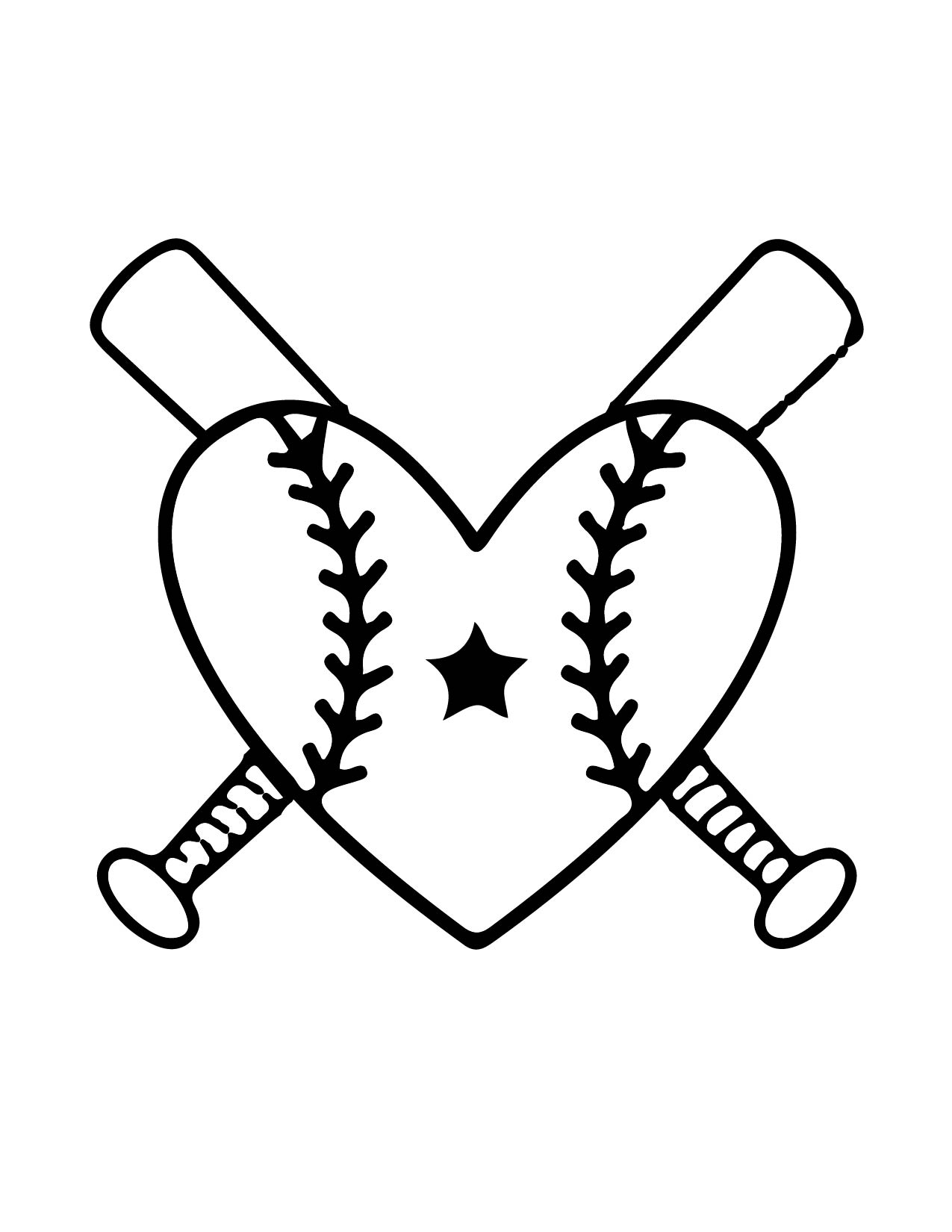 Tag: baseball coloring page