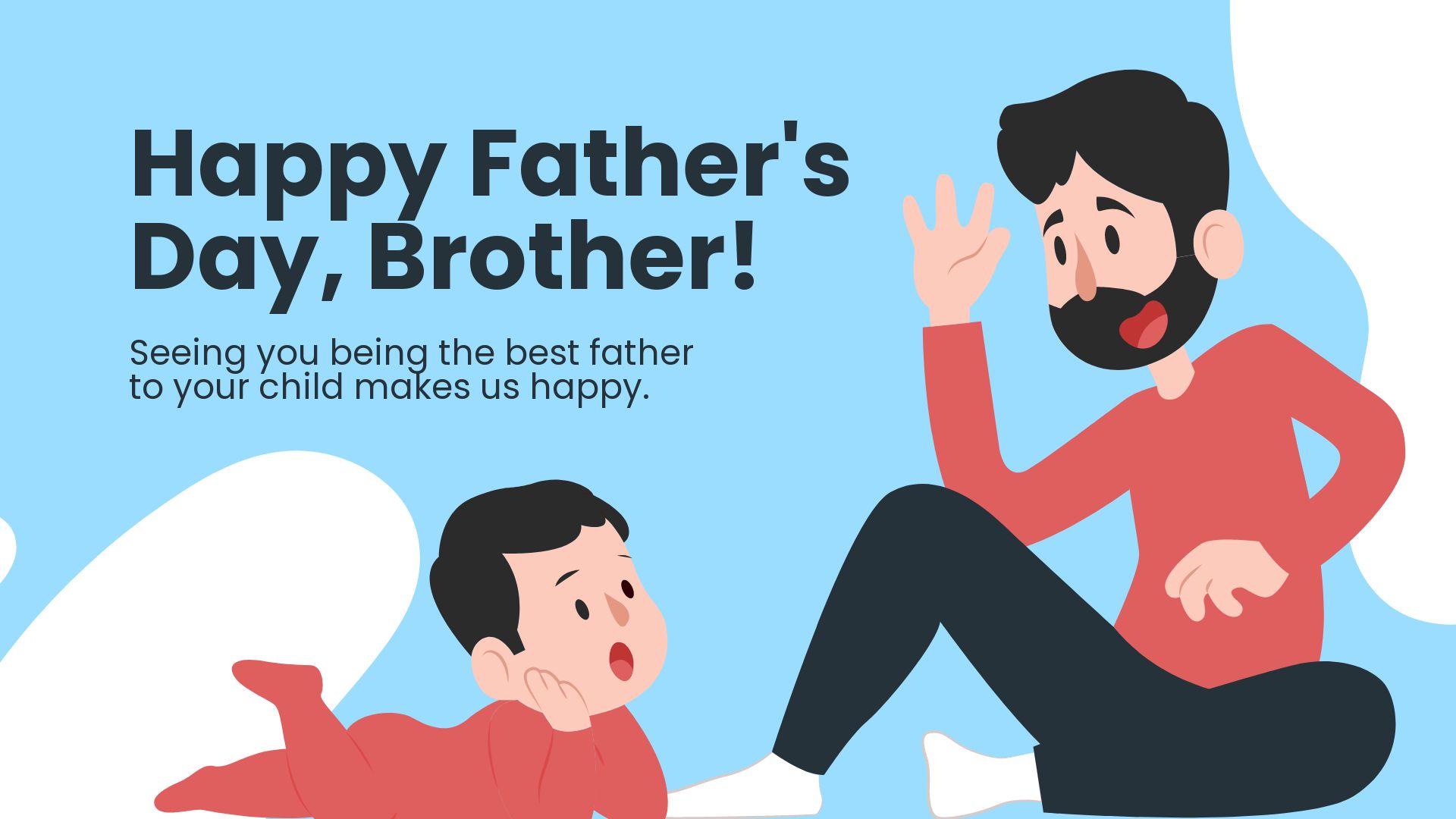 Free Happy Father's Day Brother Image in JPG