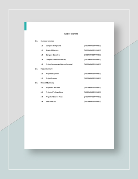 Project completion report template image