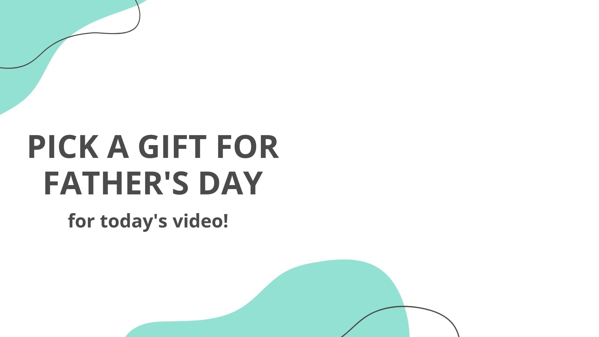 Father's Day Gift Guide Video