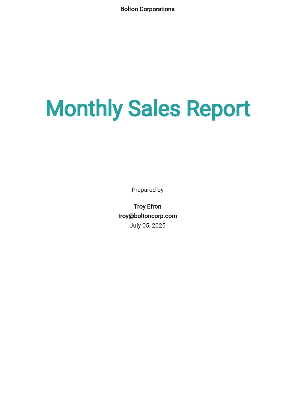 Monthly Sales Report Template.jpe
