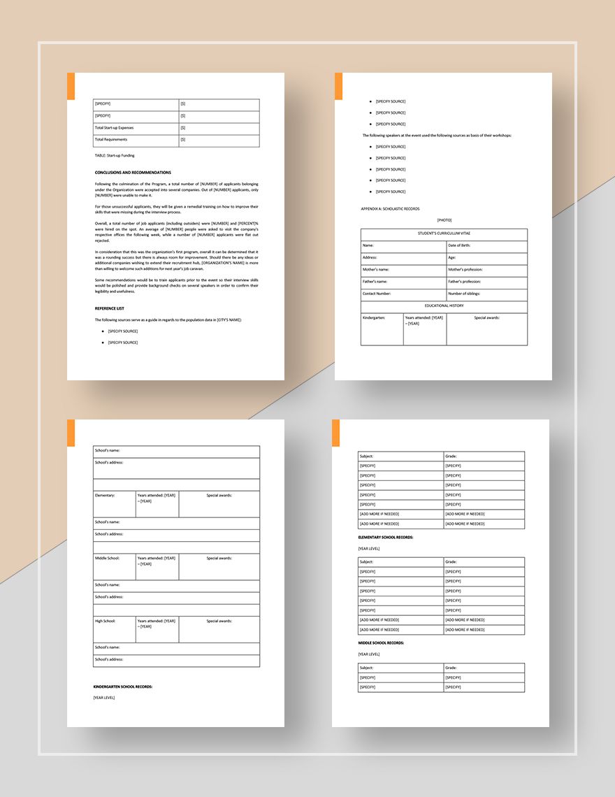 Free Ngo Annual Report Template Word