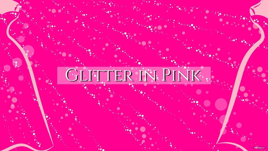 Free Pink Glitter Wallpaper