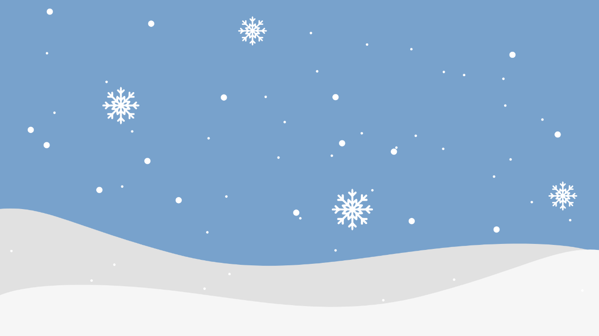 Free Snow White Background Template