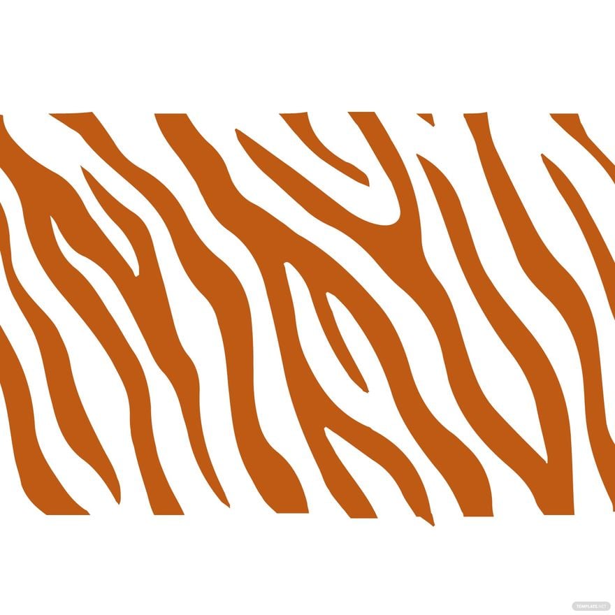 Free Tiger Skin Clipart in Illustrator