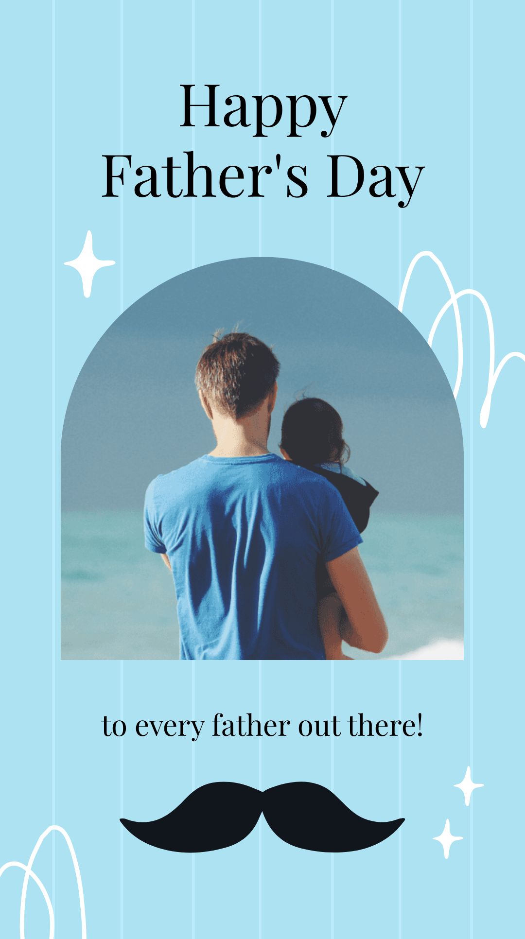 Happy Father's Day Whatsapp Status Template
