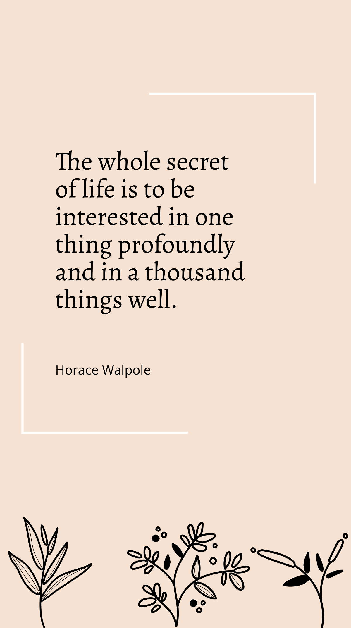 Horace Walpole - 