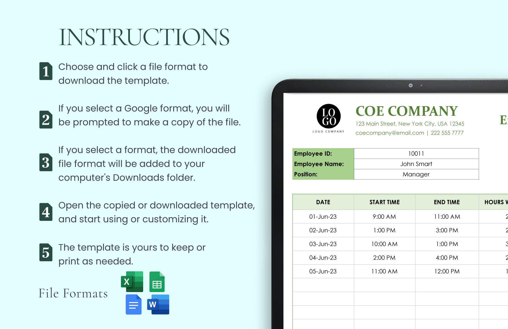 Invoice Terms And Conditions Template