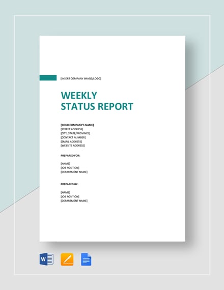 weekly status report