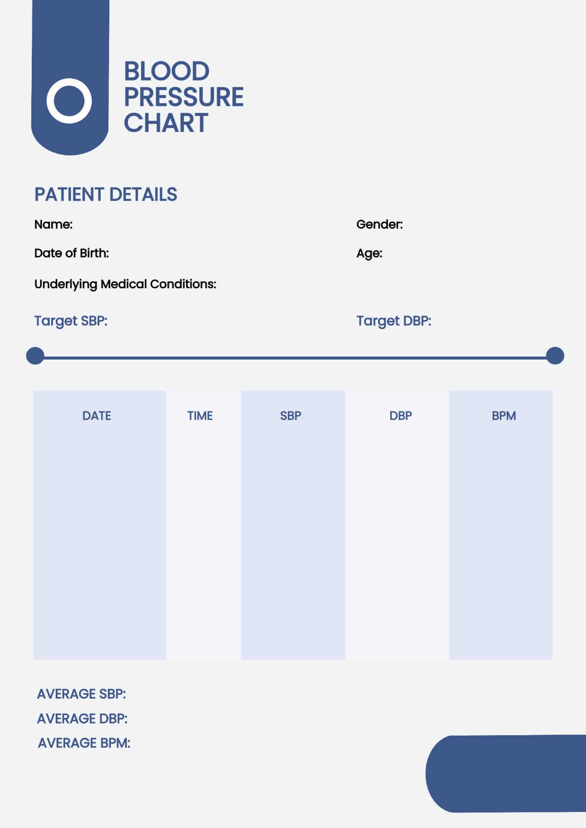 Free Blood Pressure Chart Over 65 Template Edit Online Download Template