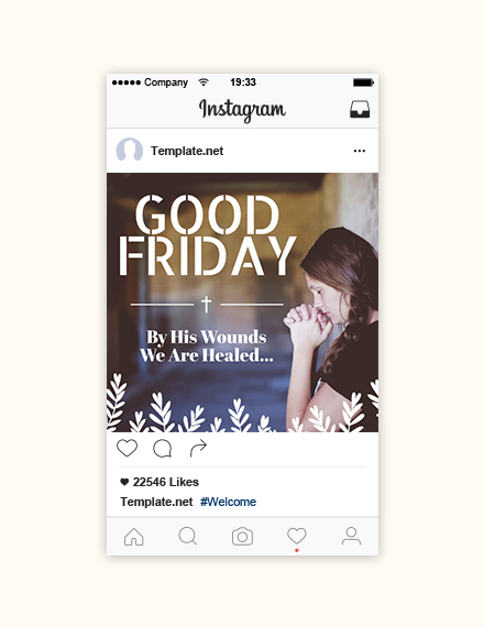 FREE Good Friday Facebook Post Template - PSD | Template.net