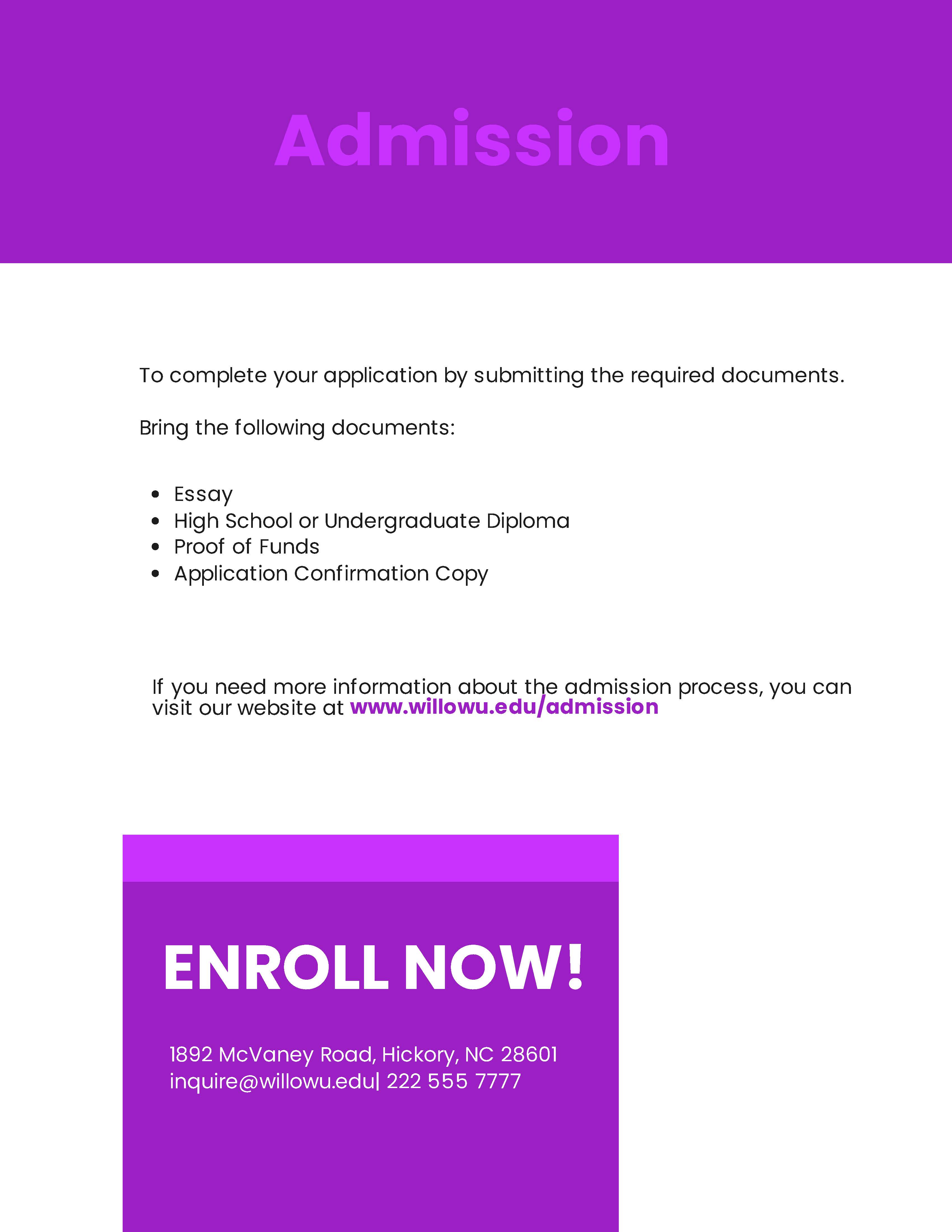Free University Prospectus Design Template to Edit Online