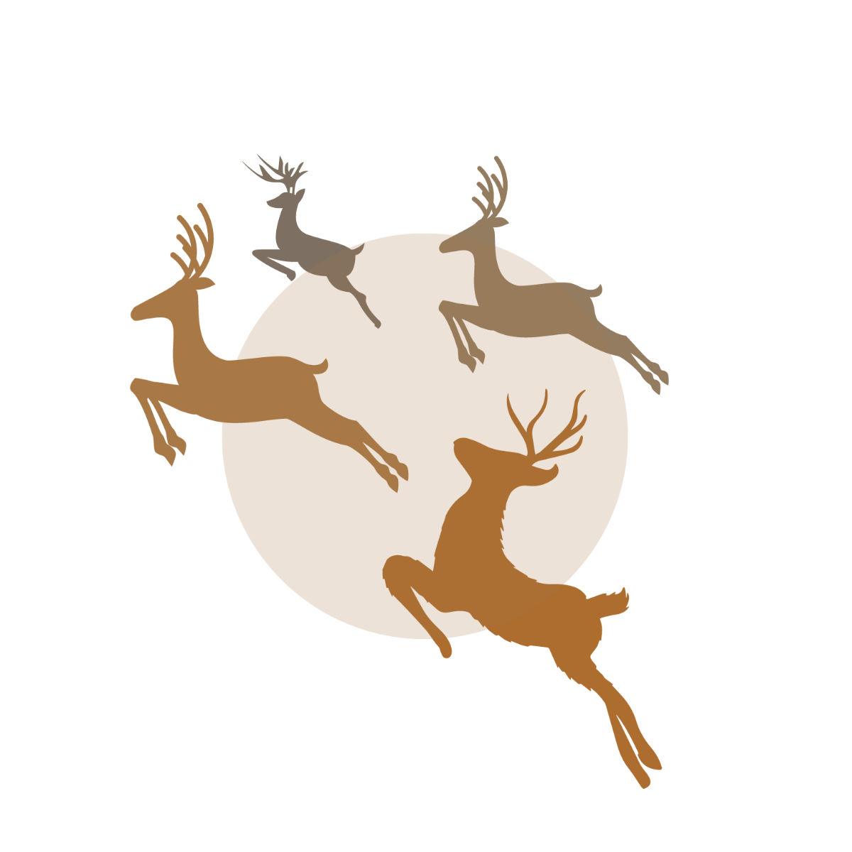 Reindeer Clipart Template - Edit Online & Download