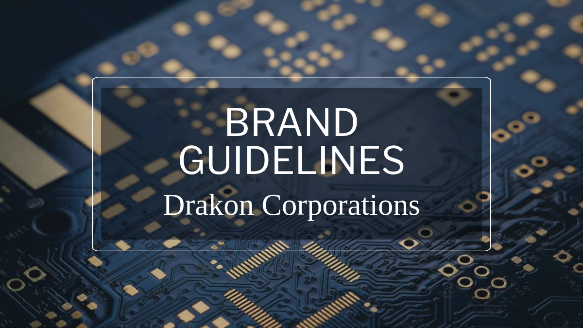 Corporate Brand Guidelines Template