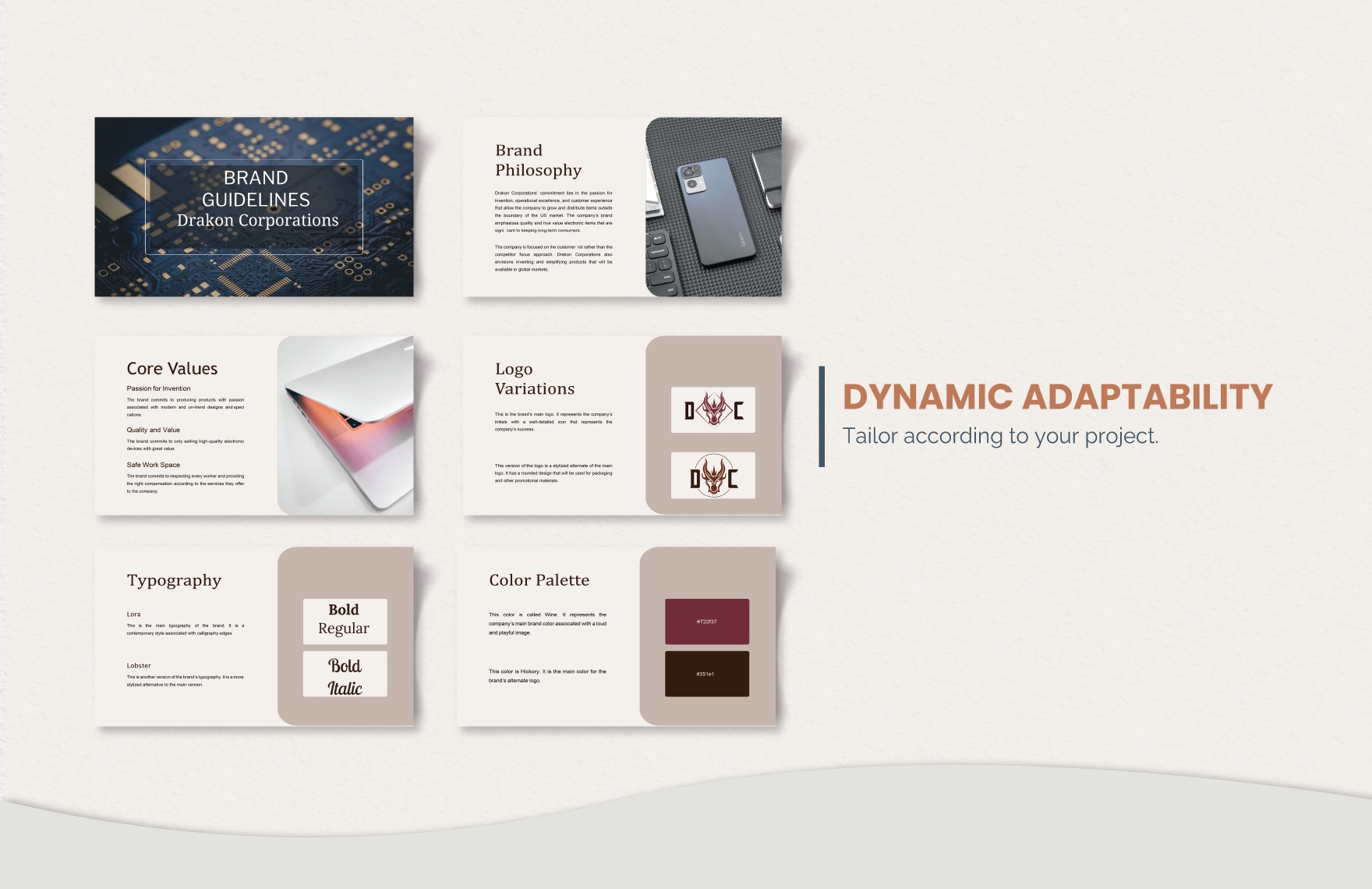 Corporate Brand Guidelines Template
