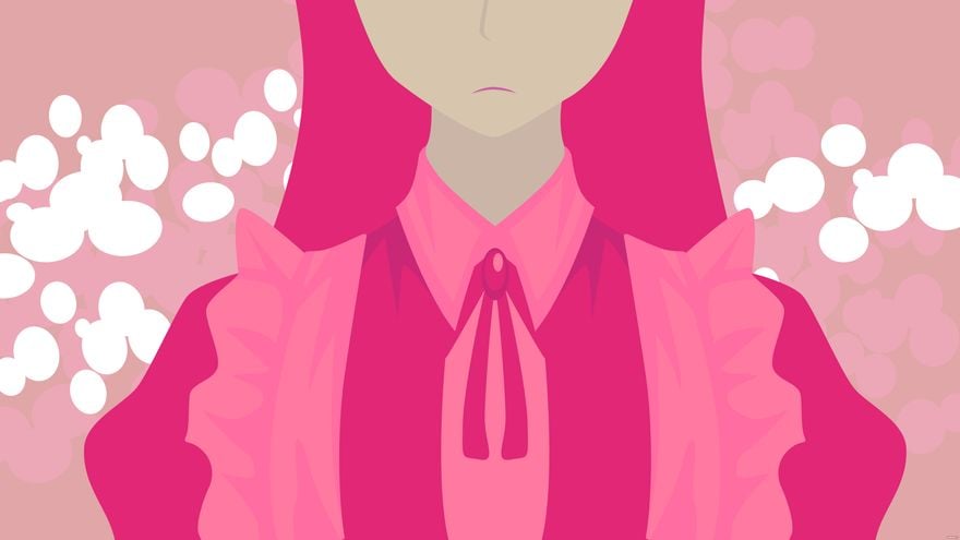 Free Pink Anime Background in Illustrator, EPS, SVG, JPEG