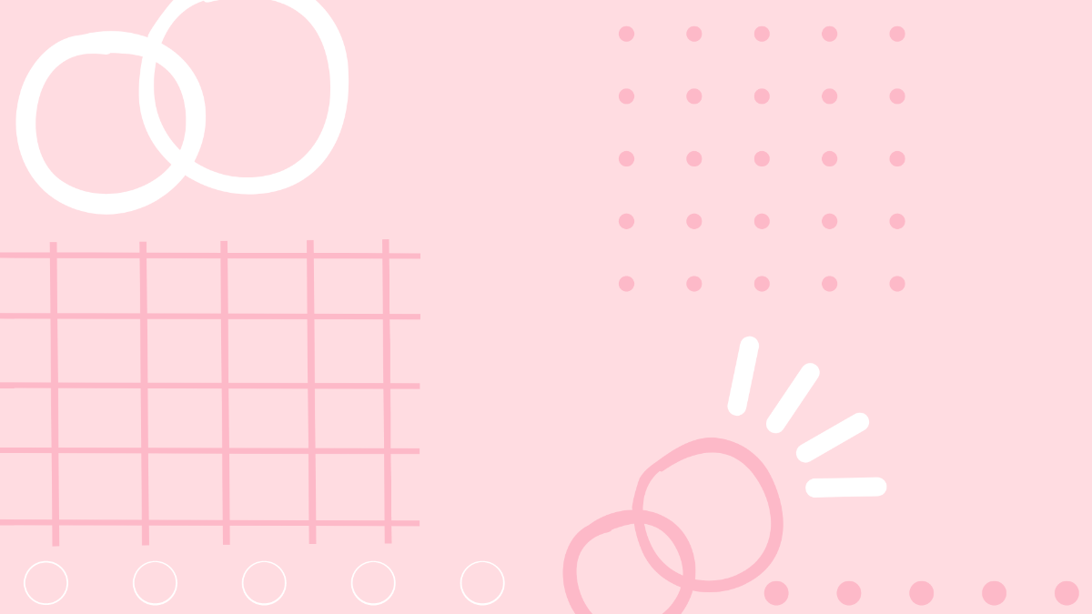 Free Baby Pink Background Template