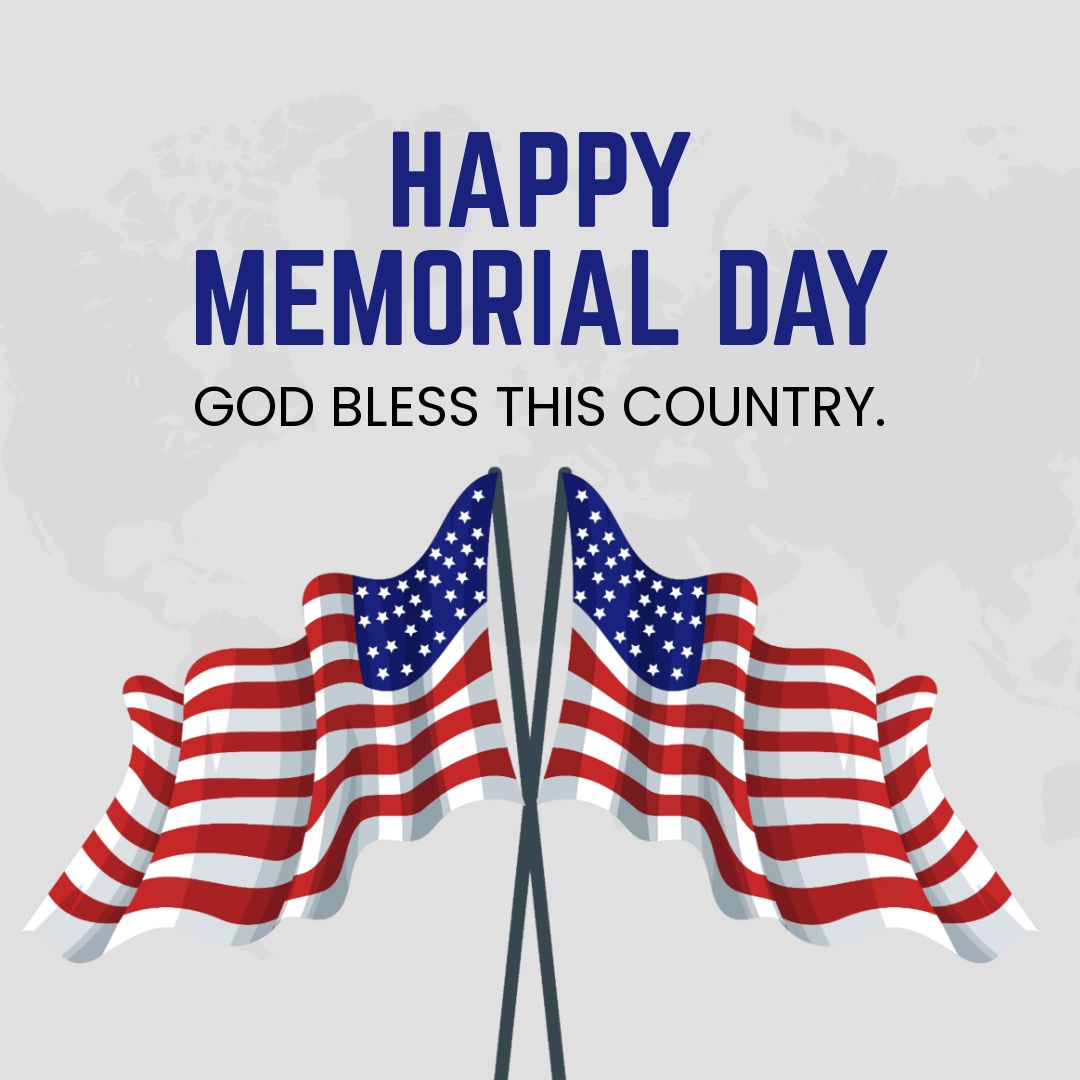 Free Religious Happy Memorial Day Template