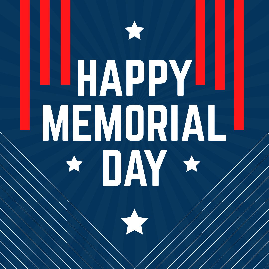 Free Happy Memorial Day Template