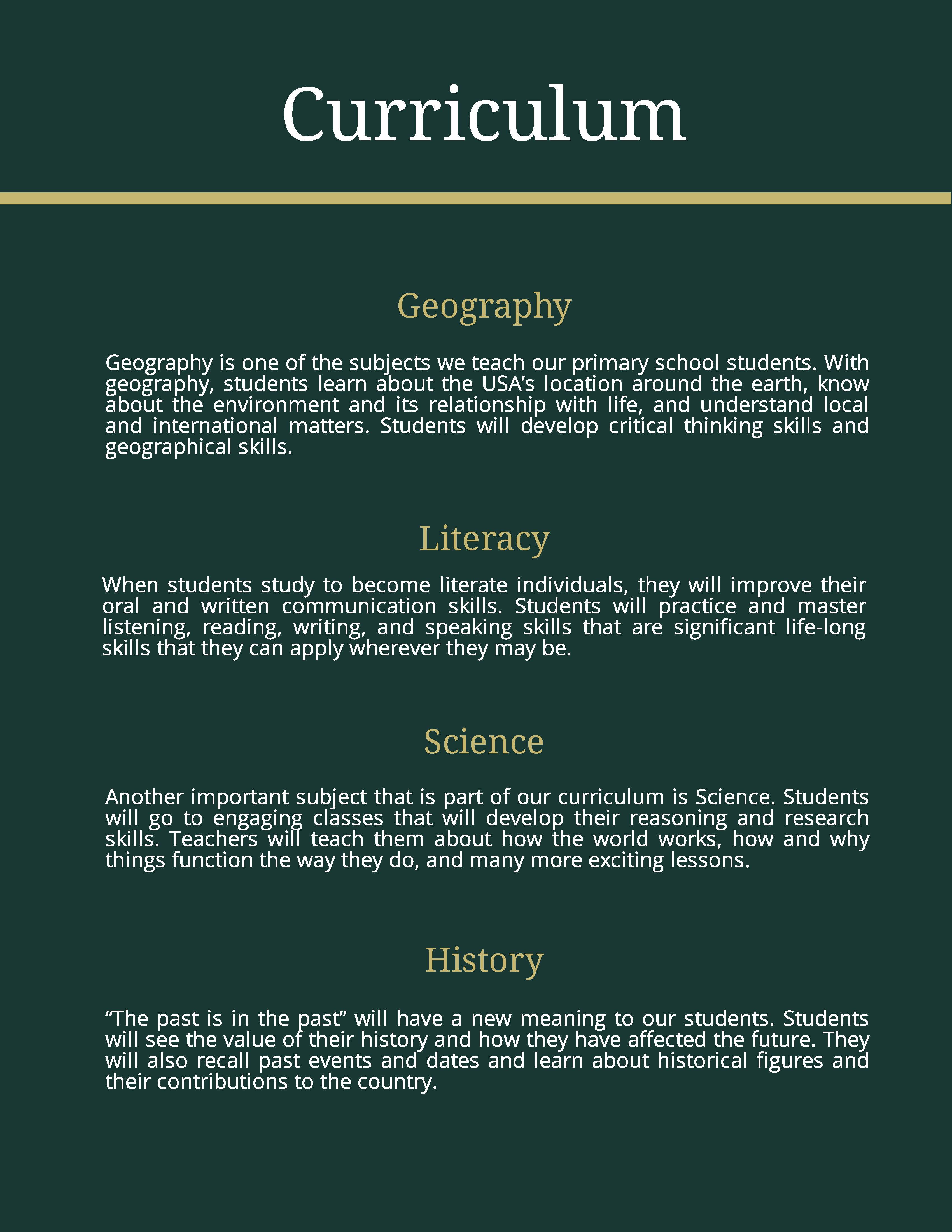 Free School Prospectus Template to Edit Online Free School Prospectus Template to Edit Online