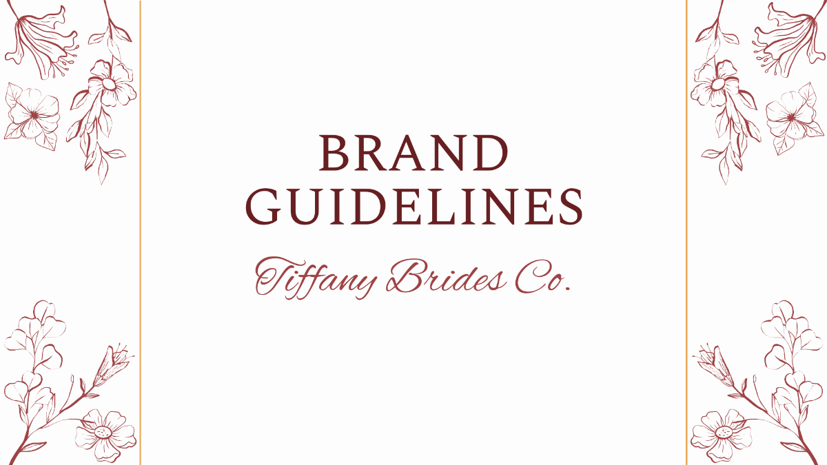 Free Elegant Brand Guidelines Template