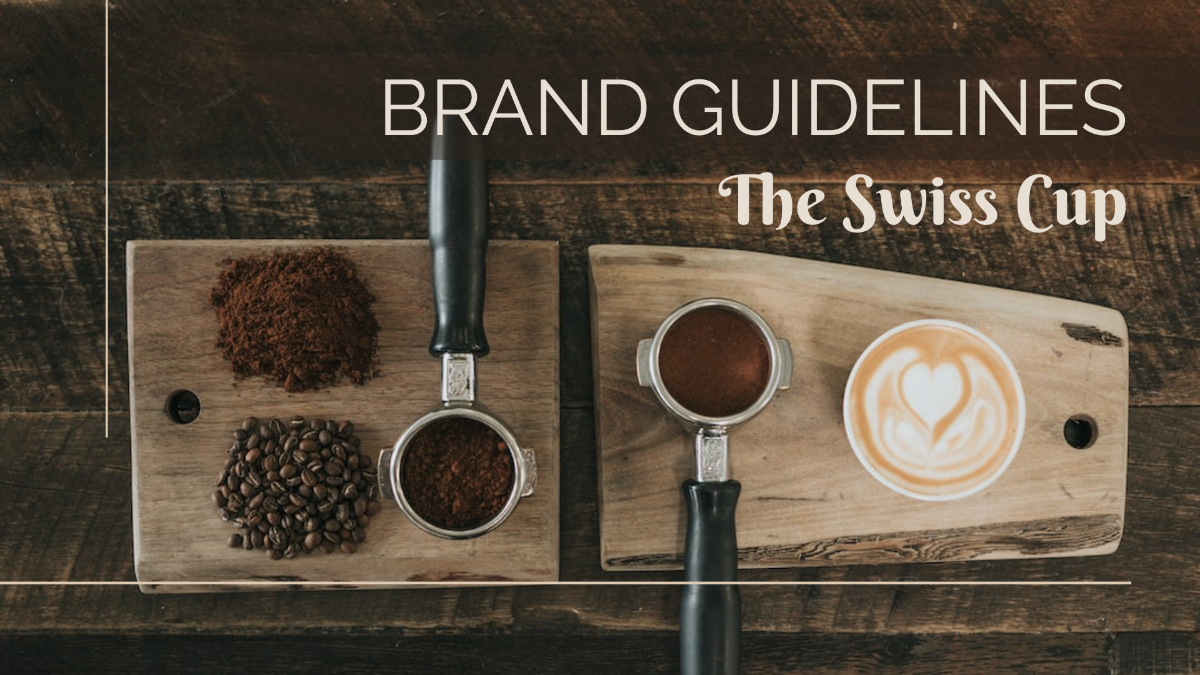 Coffee Shop Brand Guidelines Template