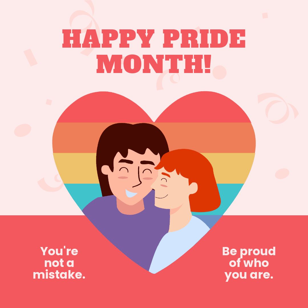 Happy Pride Month Message Template