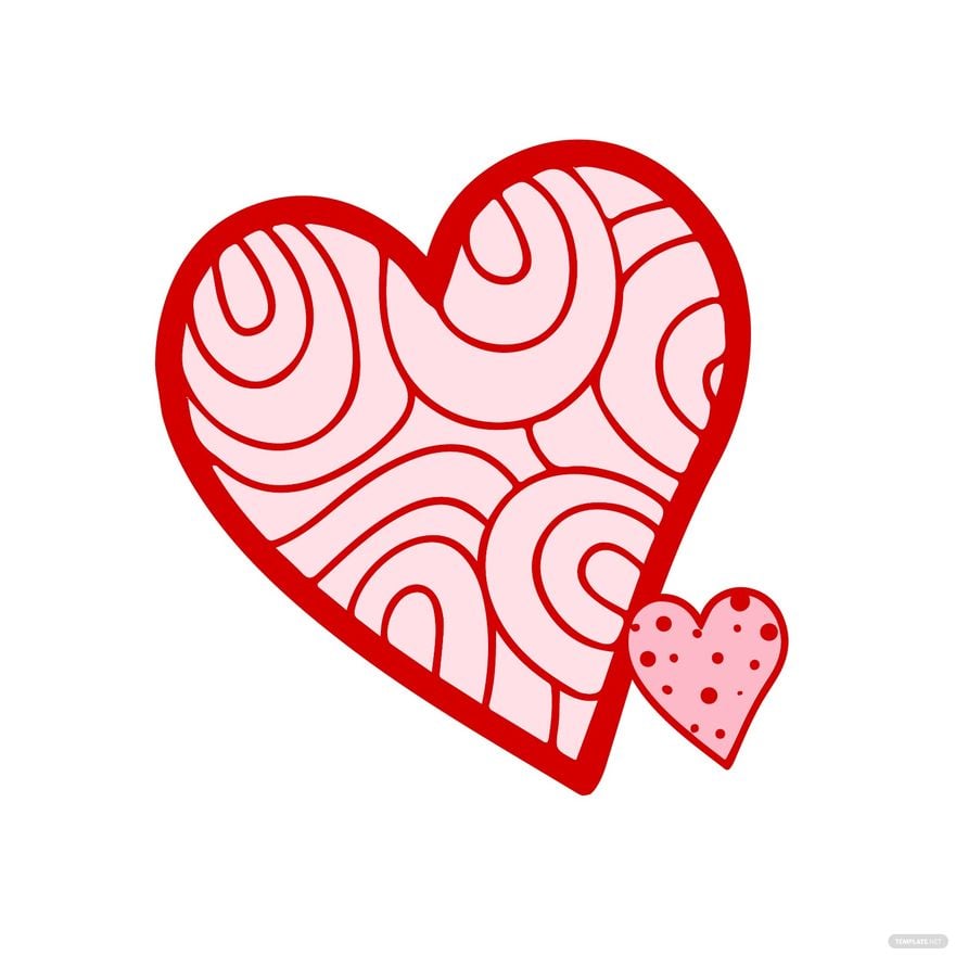 Free Fancy Heart Shape Clipart in Illustrator