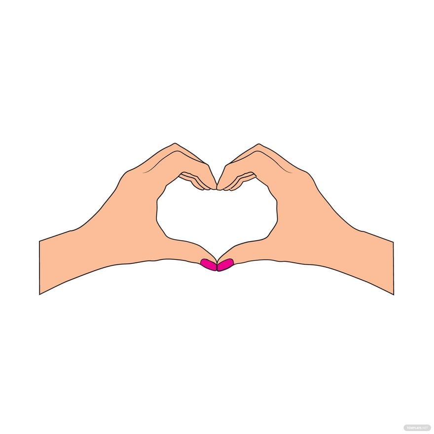 Free Heart Shaped Hands Clipart
