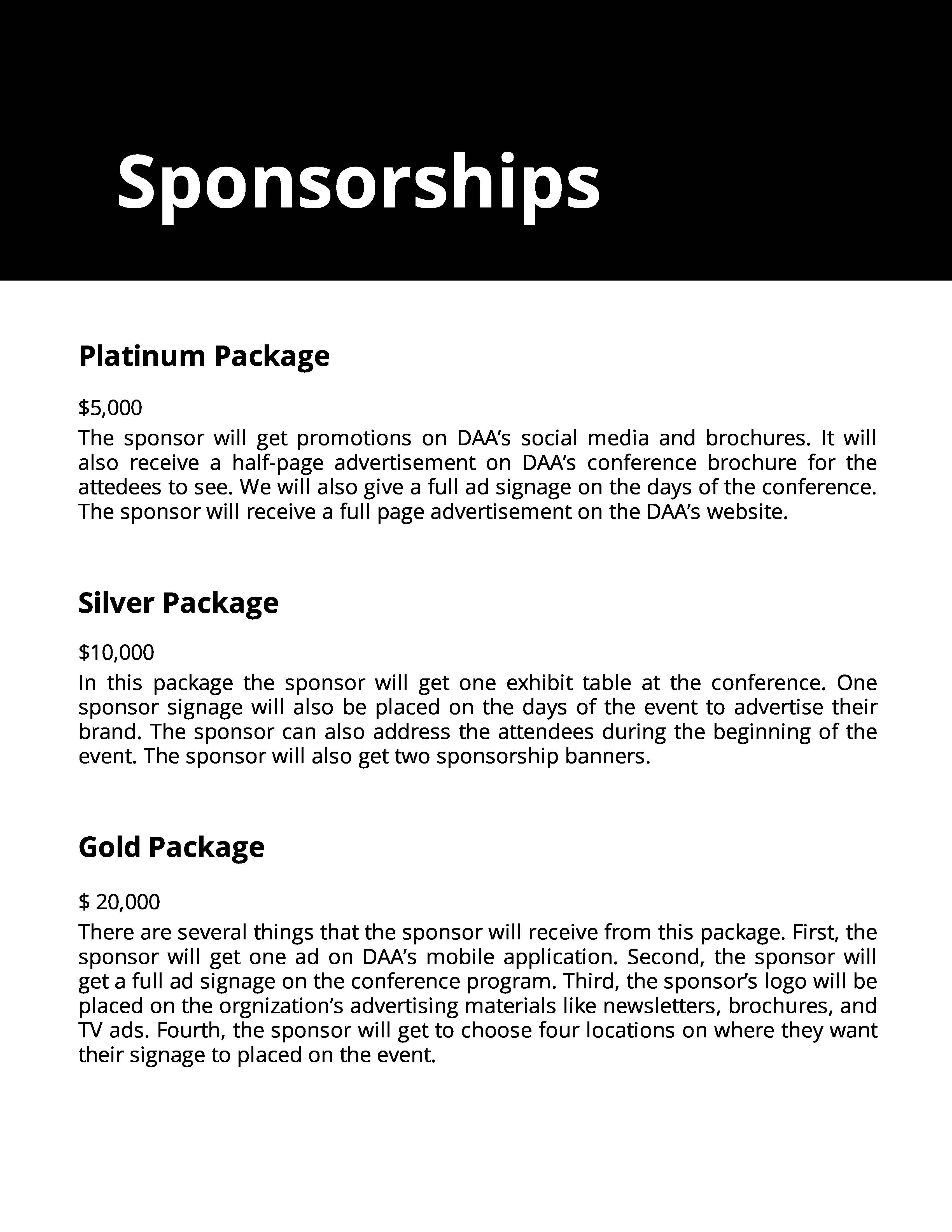 Free Conference Prospectus Template to Edit Online