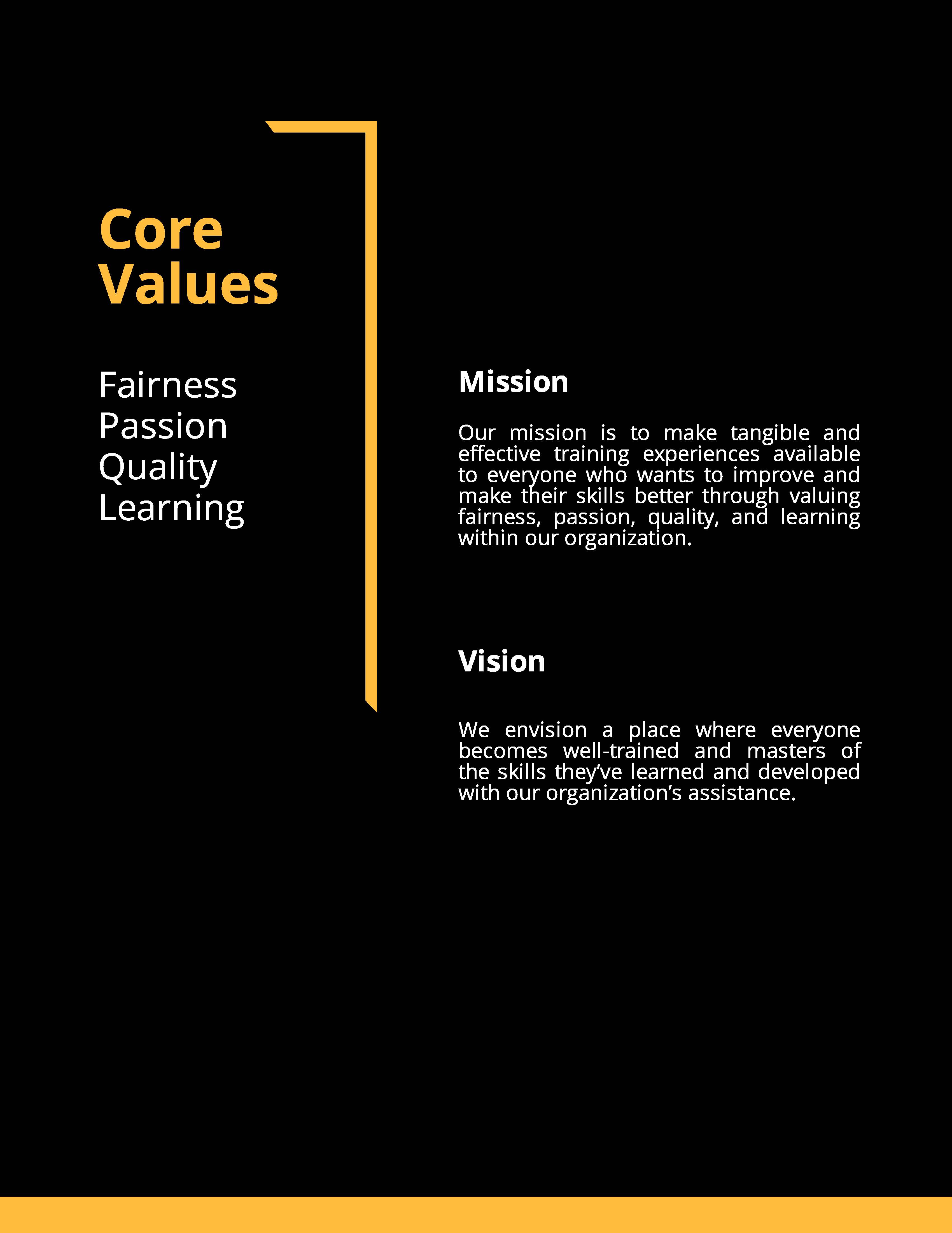 Free Training Prospectus Template to Edit Online