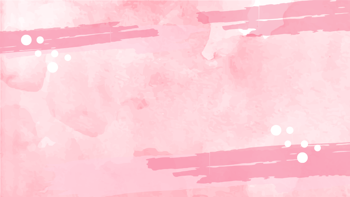 Pink Watercolor Background Template