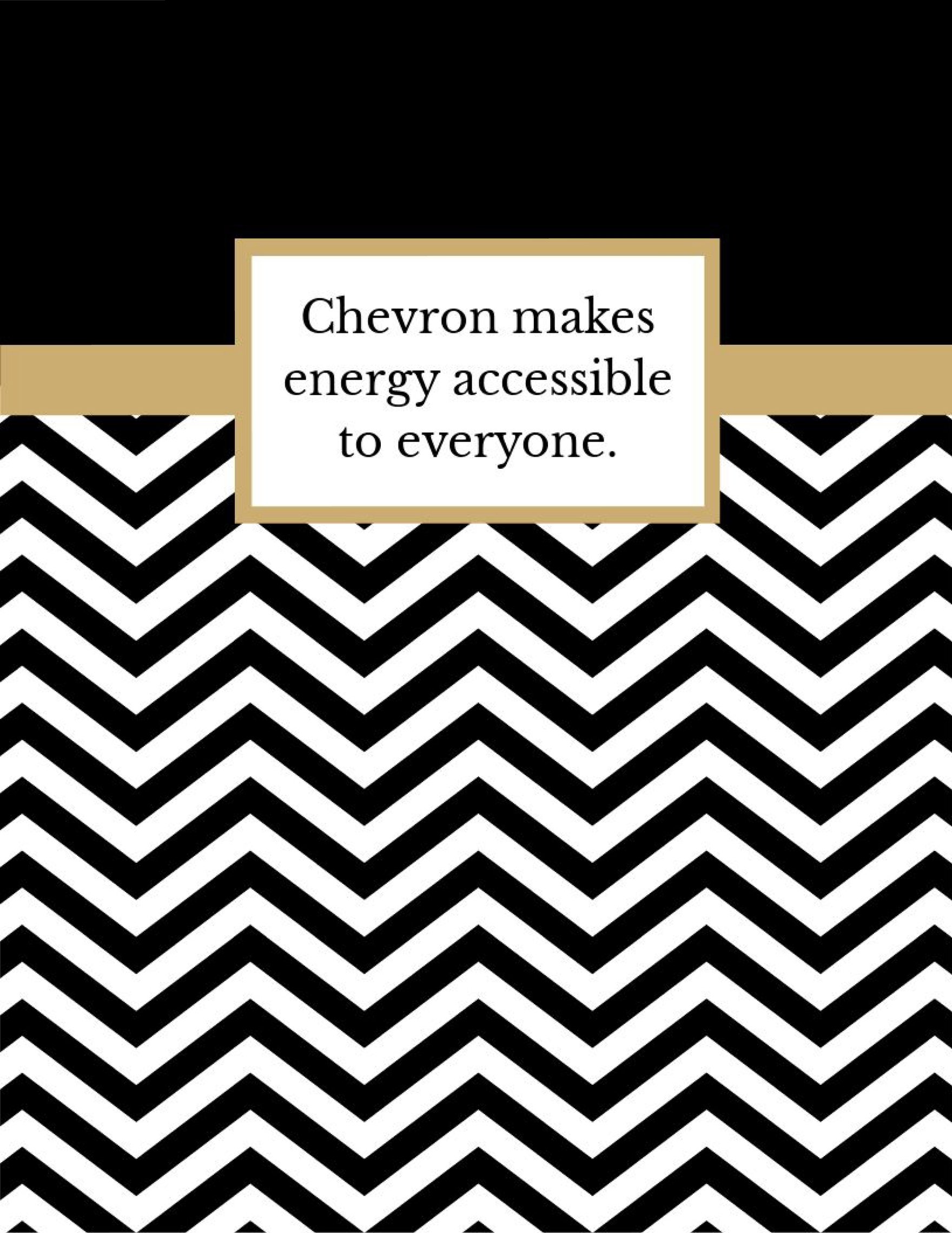 Chevron Binder Cover Template