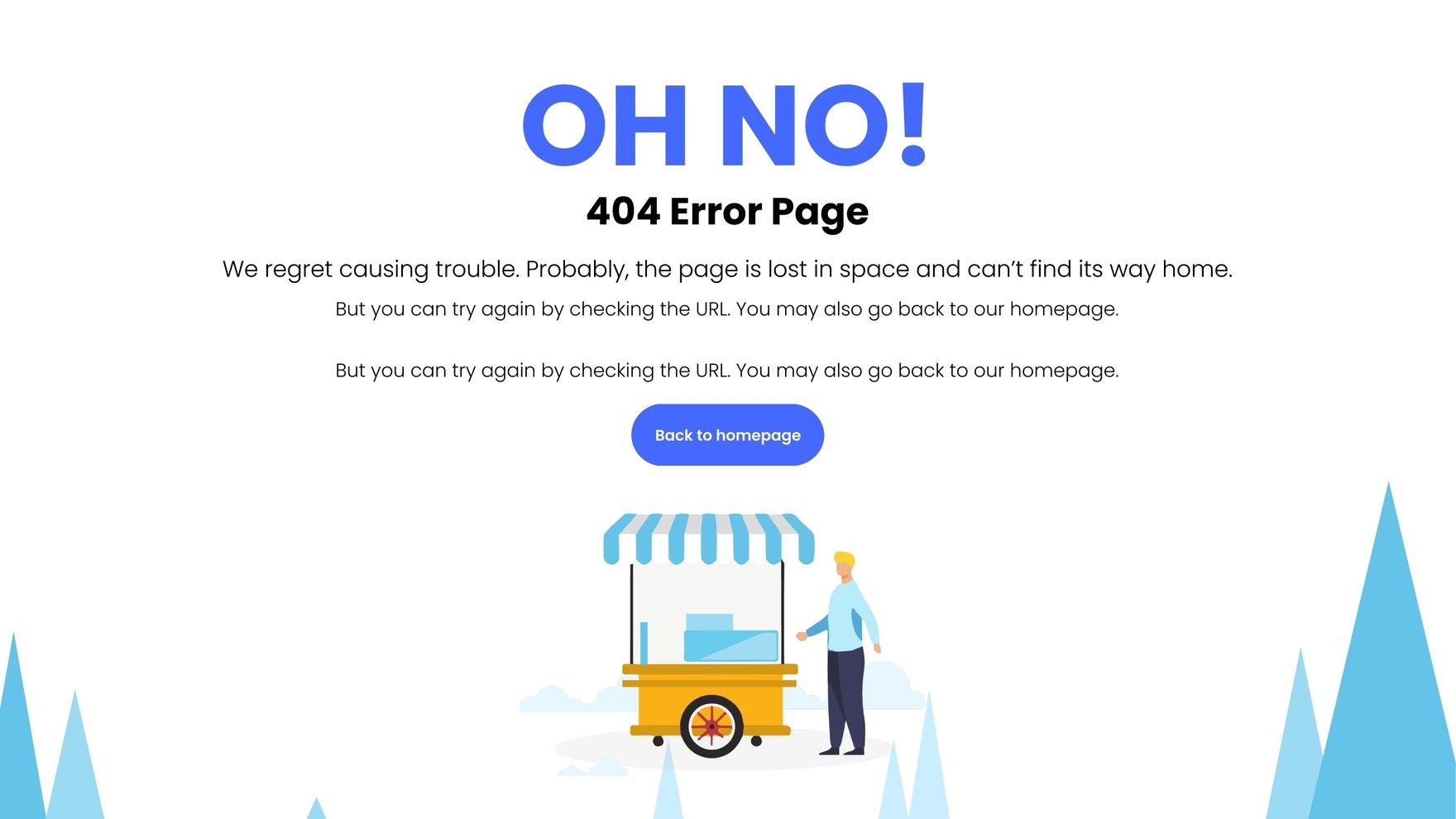 Outreach 404 Error Page 