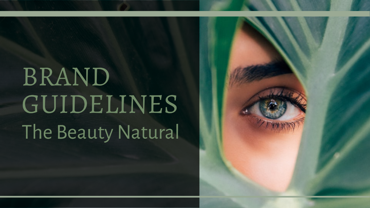 Skincare Brand Guidelines